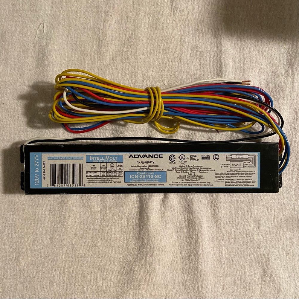 -Advance Centium ICN-2S110-SC Ballast